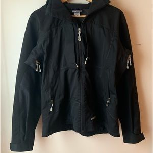 Patagonia Black Light Smoke Flash Shell Jacket.